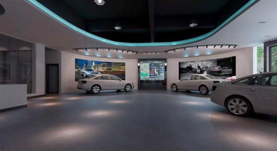 成都汽車行業數字展廳設計特點與專業設計服務解析